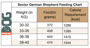 German Shepherd Feeding Chart – How Much to Feed? - WeWantDogs