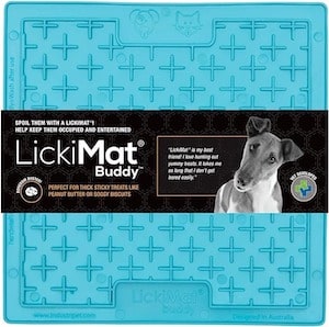 LickiMat Classic Buddy, Dog Feeding Mat for Boredom