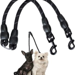 Nobleza 360°Swivel Rotation Double-Ended Dog Lead