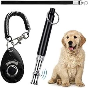 Professional Dog Whistle and Dog Clicker