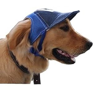 Summer Breathable Dog Sun Protection Cap