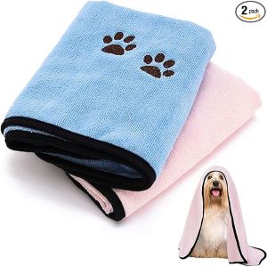 TAIYUNWEI Quick Drying Pet Bath Towels
